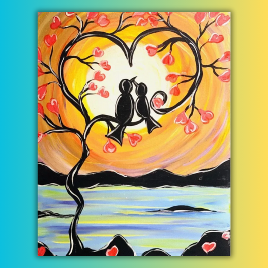 Colors of Love at home Painting Kit & Video Tutorial