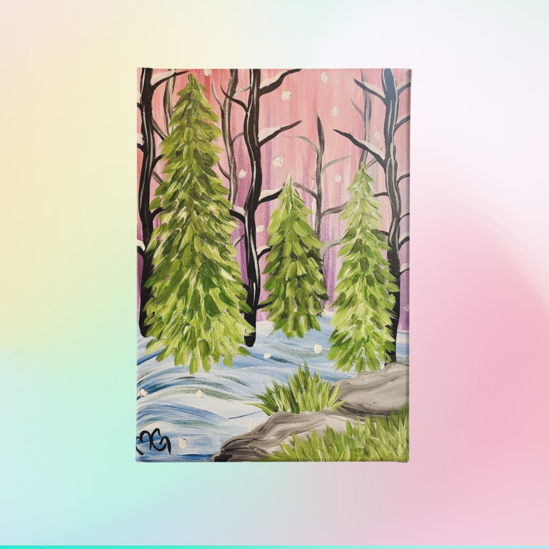 Winter Wonderland Paint Kit & Tutorial