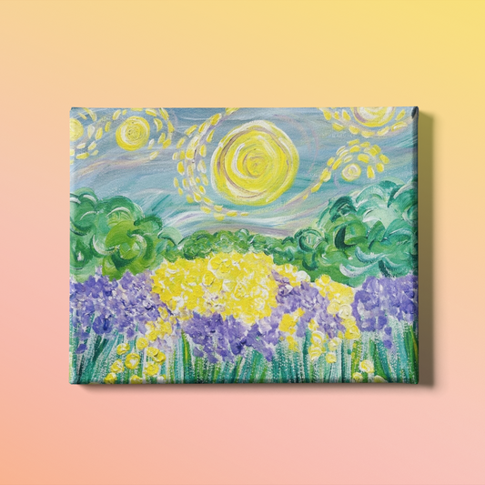 Monet meets Van Gogh Painting Kit & Video Tutorial