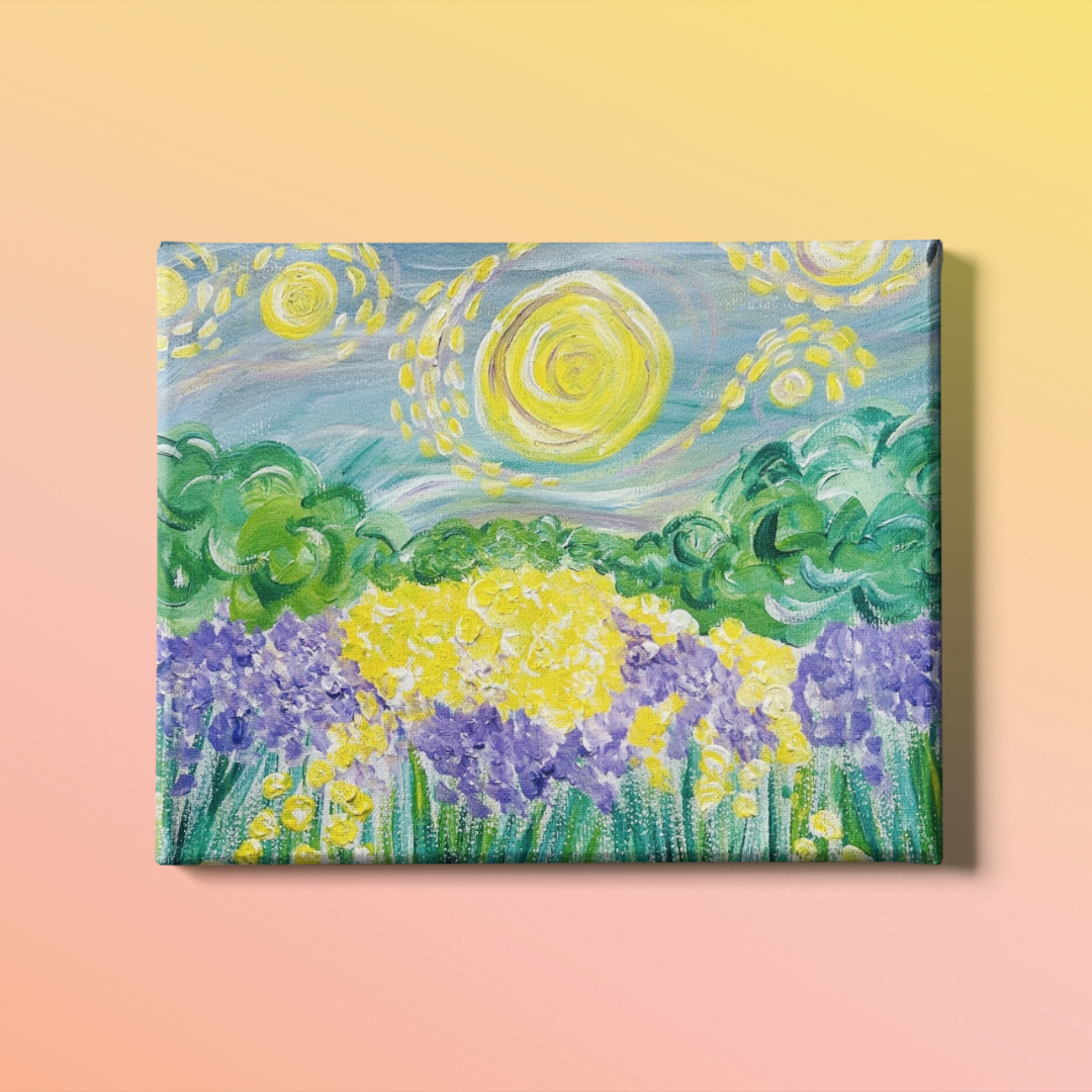 Monet meets Van Gogh Painting Kit & Video Tutorial